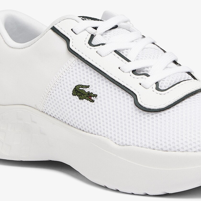 Tenis Lacoste Criança Branco Court-Drive Textile Air Mesh GY3-54795C7