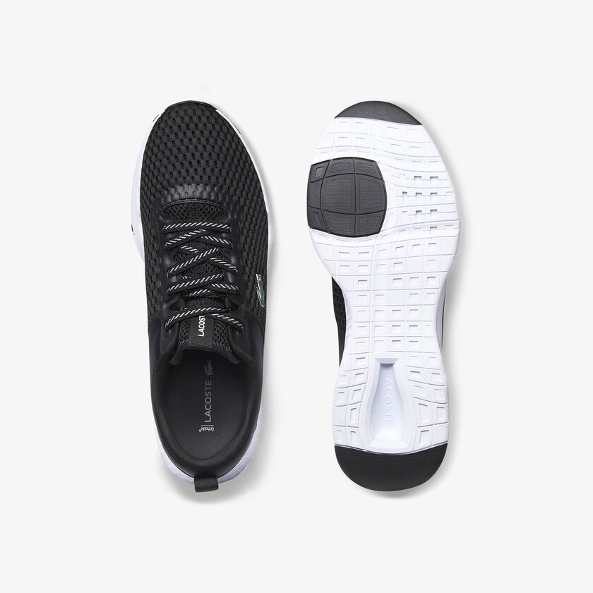 Tenis Lacoste Masculino Pretas Branco Court-Drive Textile WJ2-44564F4