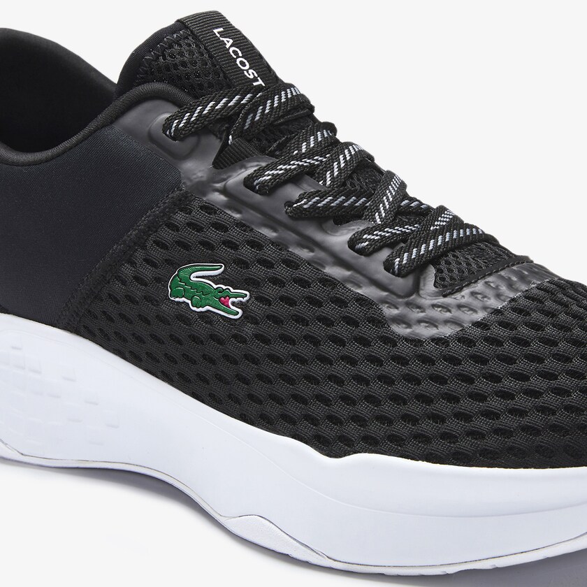 Tenis Lacoste Masculino Pretas Branco Court-Drive Textile WJ2-44564F4