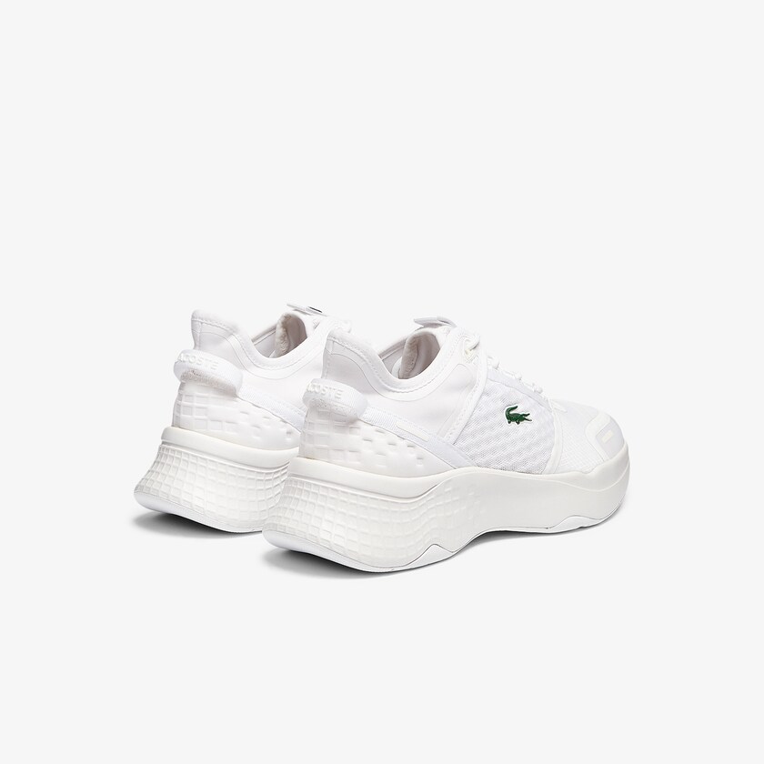 Tenis Lacoste Feminino Branco Court-Drive Vantage Textile and TPU YC6-32603X9