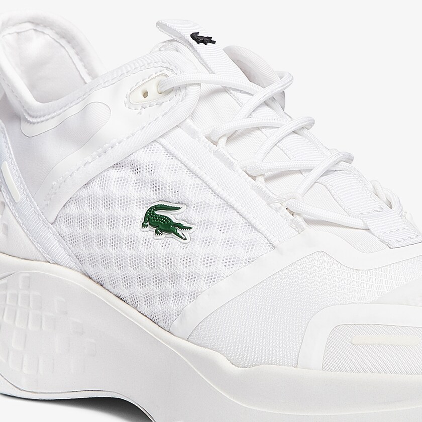 Tenis Lacoste Feminino Branco Court-Drive Vantage Textile and TPU YC6-32603X9