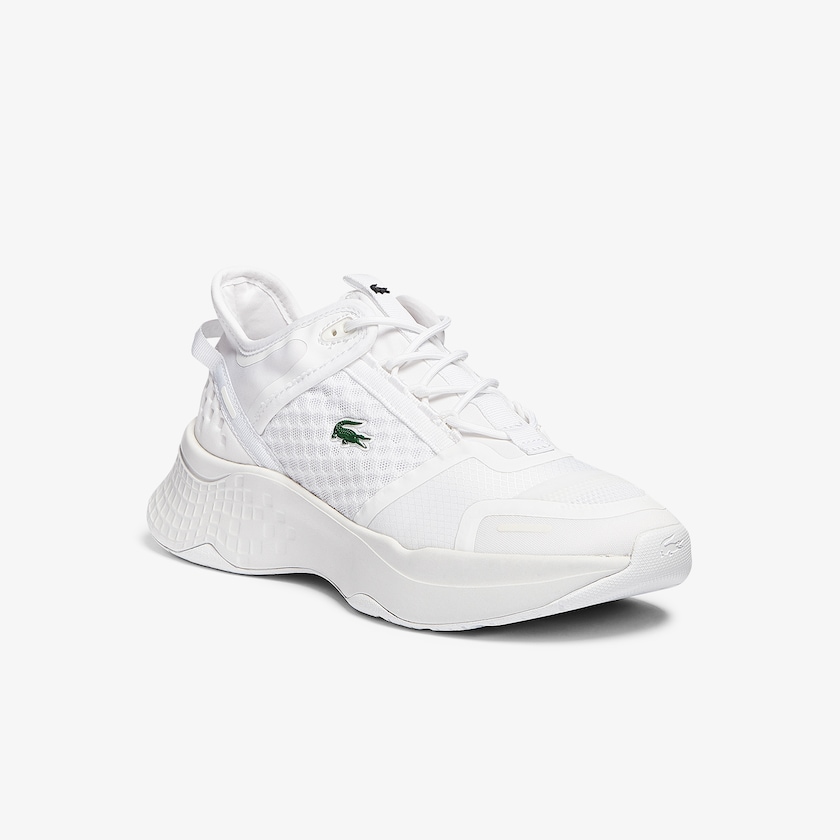 Tenis Lacoste Feminino Branco Court-Drive Vantage Textile and TPU YC6-32603X9
