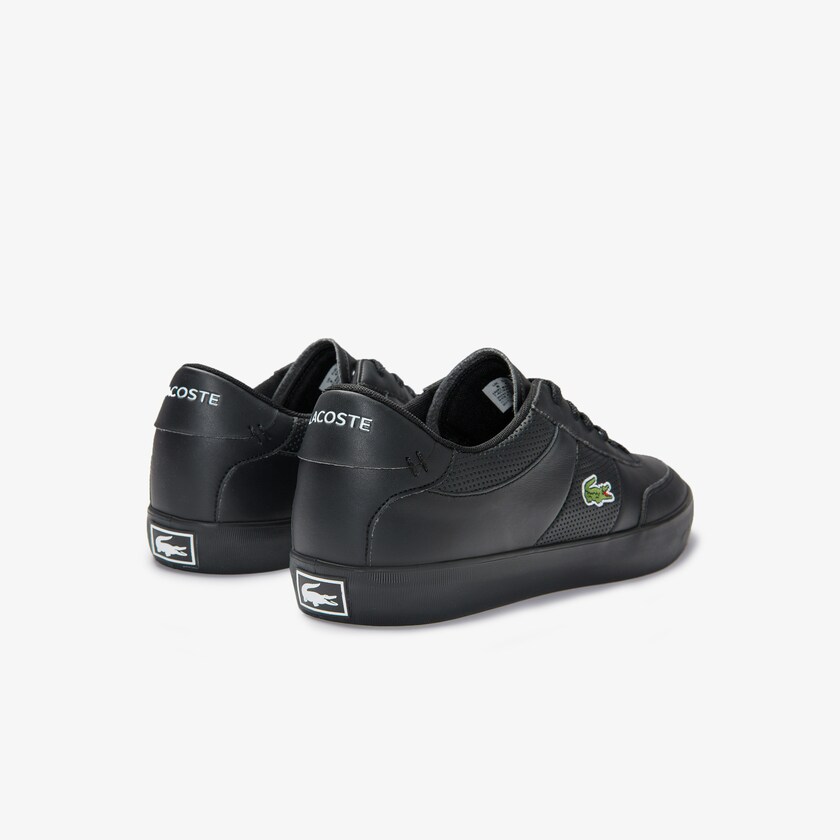Tenis Lacoste Masculino Pretas Court-Master Leather ZH2-21442N8