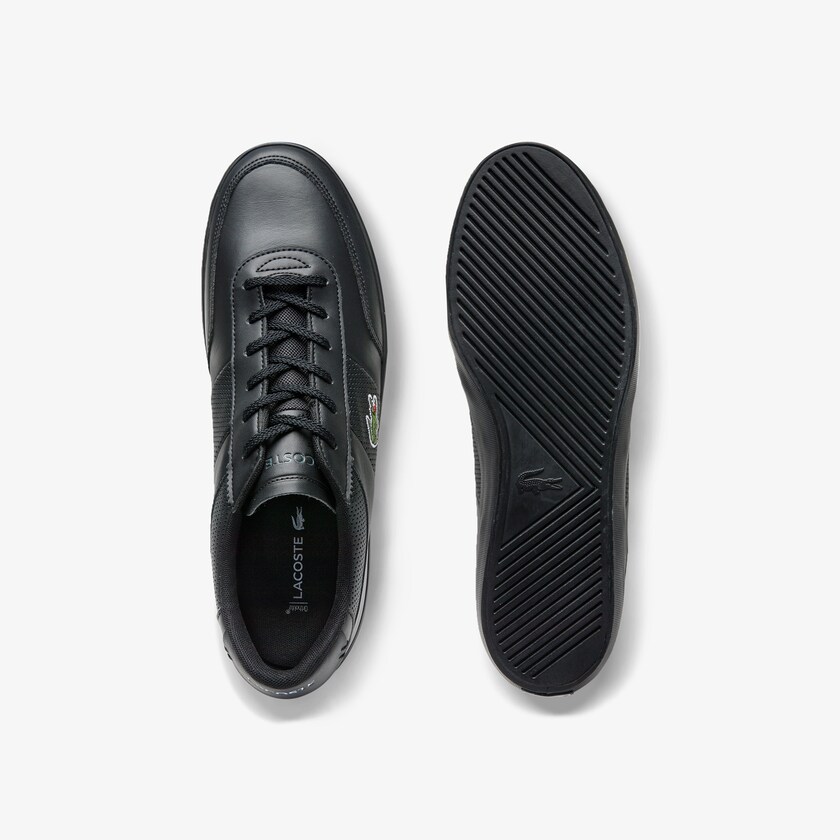 Tenis Lacoste Masculino Pretas Court-Master Leather ZH2-21442N8