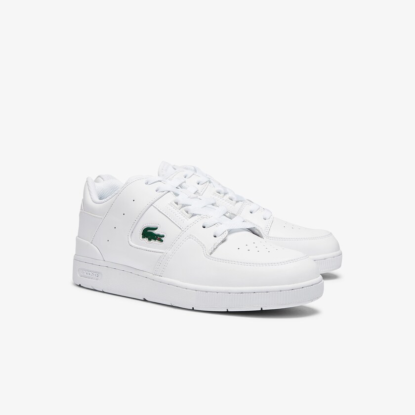 Tenis Lacoste Masculino Branco Court Cage Leather OT4-96159Y4