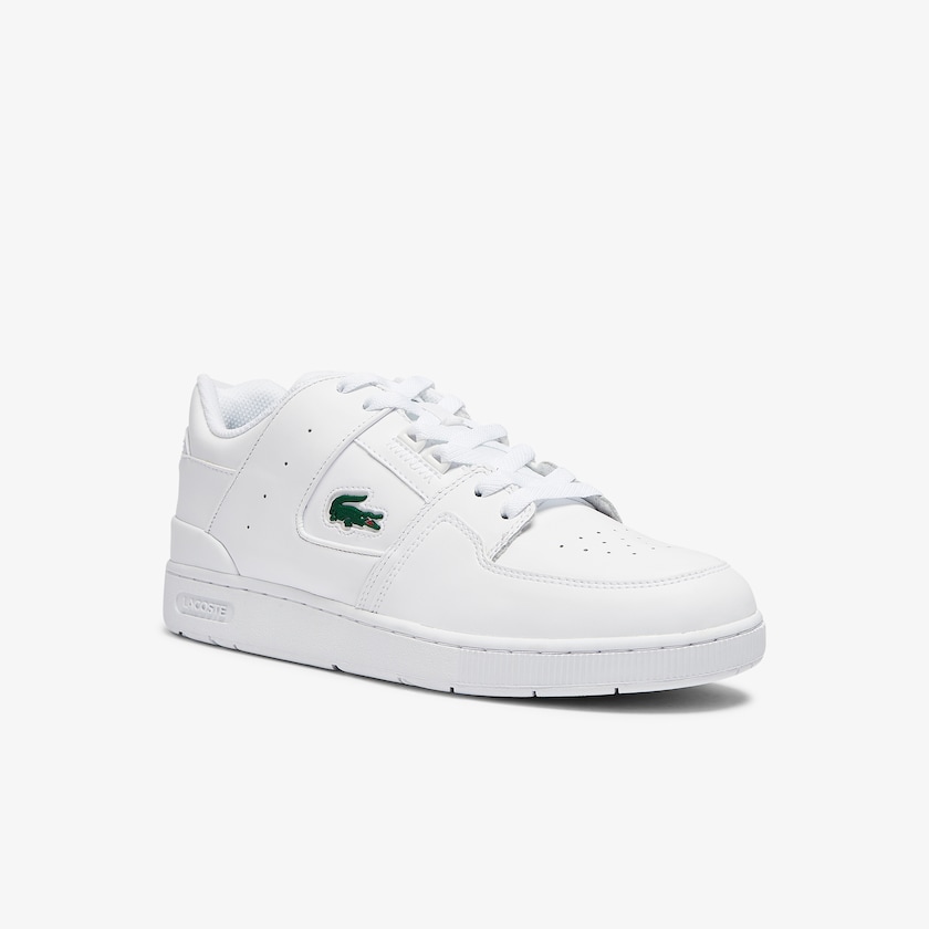 Tenis Lacoste Masculino Branco Court Cage Leather OT4-96159Y4