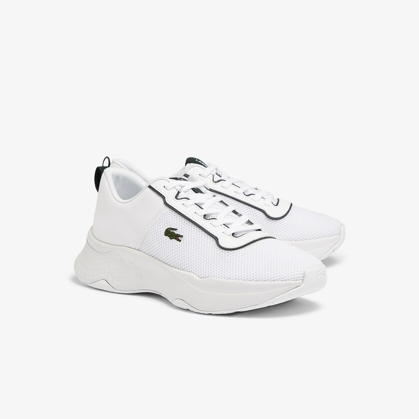 Tenis Lacoste Criança Branco Verdes Escuro Court Drive Sneaker MX7-13051N4
