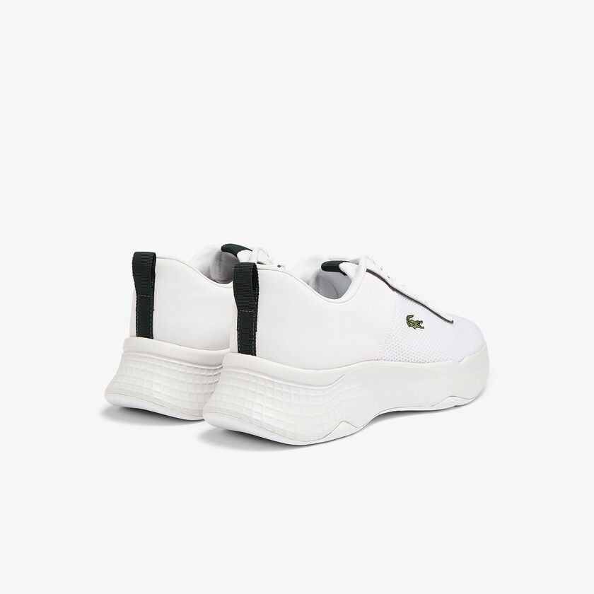 Tenis Lacoste Criança Branco Verdes Escuro Court Drive Sneaker MX7-13051N4