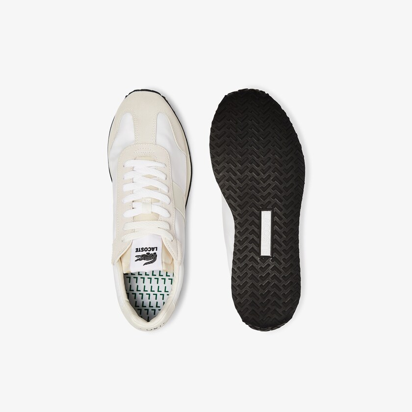 Tenis Lacoste Masculino Bege Court Pace Textile JU3-66436P5