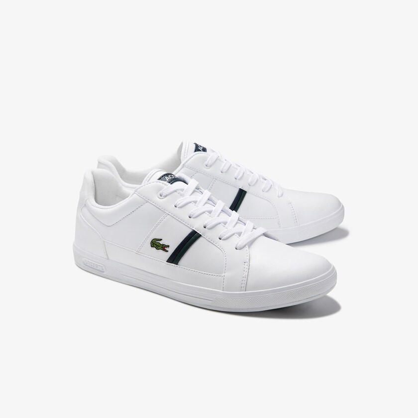 Tenis Lacoste Masculino Branco Europa Leather WD0-52805H4