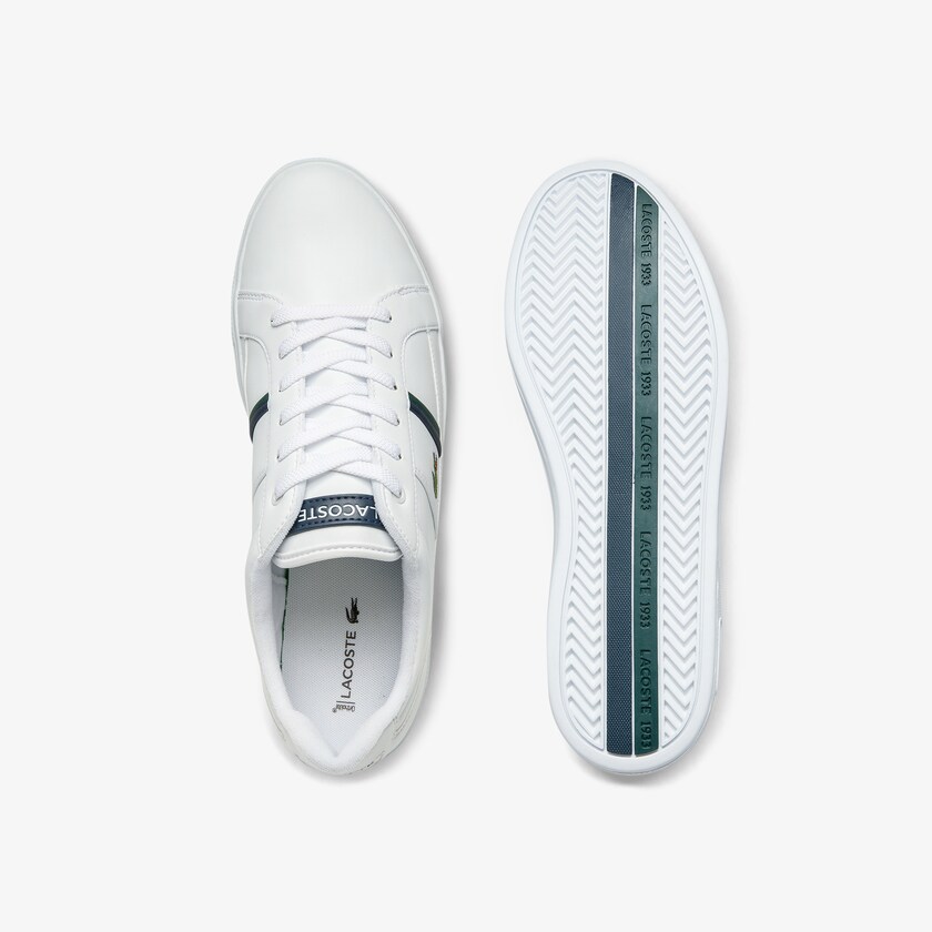 Tenis Lacoste Masculino Branco Europa Leather WD0-52805H4