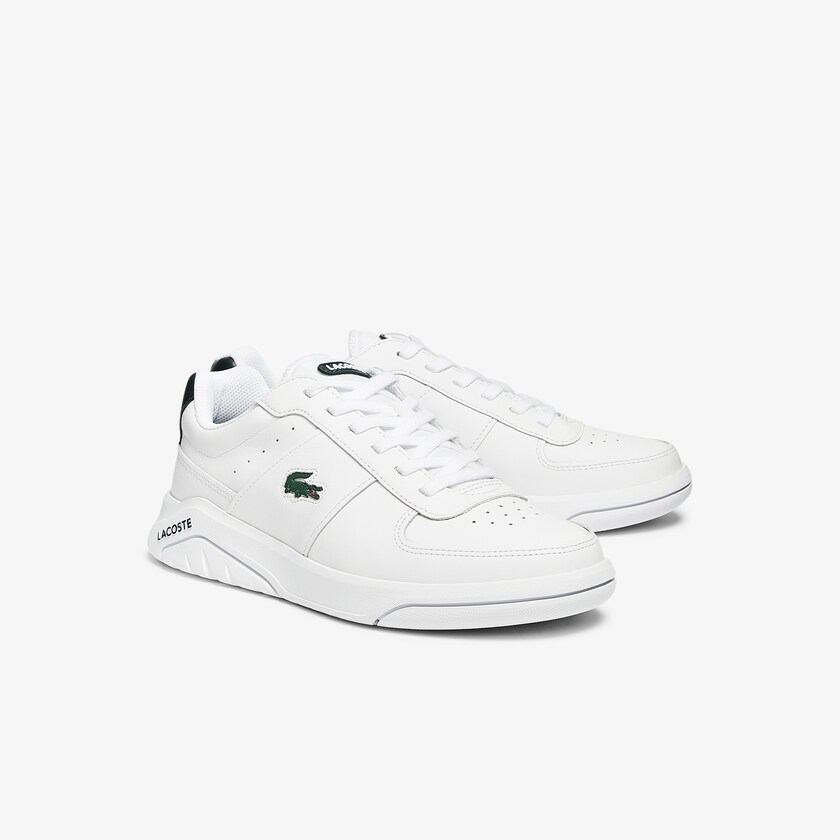 Tenis Lacoste Masculino Branco Game Advance Leather KS5-07050H4