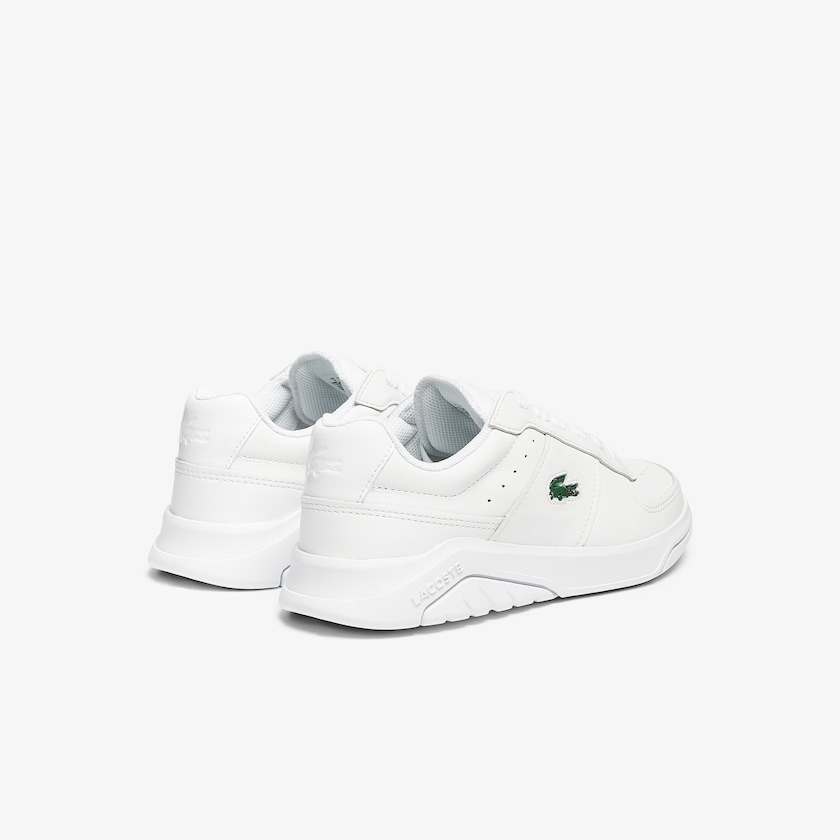 Tenis Lacoste Feminino Branco Game Advance Leather and Synthetic BI5-84238O6
