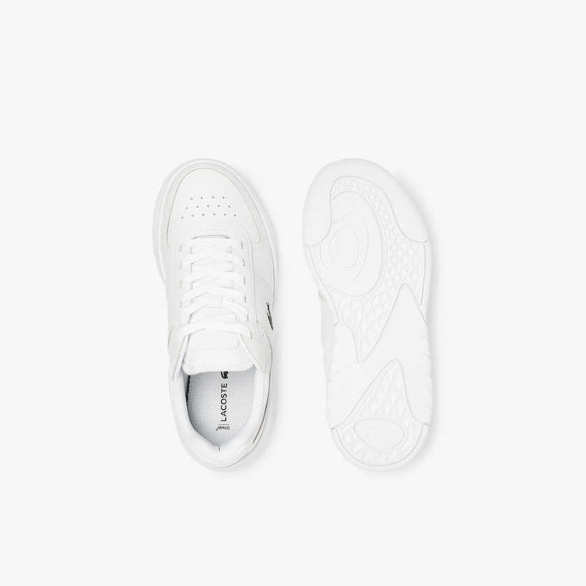 Tenis Lacoste Feminino Branco Game Advance Leather and Synthetic BI5-84238O6