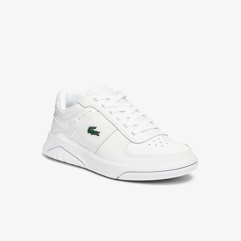 Tenis Lacoste Feminino Branco Game Advance Leather and Synthetic BI5-84238O6