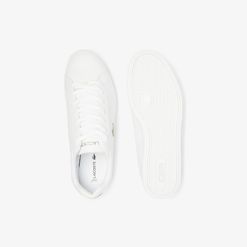 Tenis Lacoste Masculino Branco Graduate Leather and Synthetic IC1-93409C2
