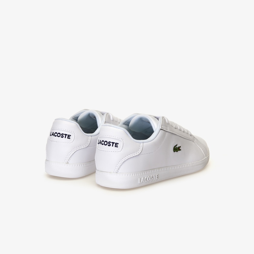 Tenis Lacoste Feminino Branco Graduate Tonal Leather PA4-59365Z1