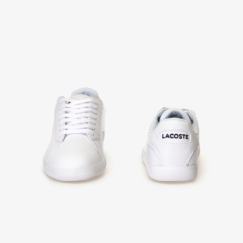 Tenis Lacoste Feminino Branco Graduate Tonal Leather PA4-59365Z1