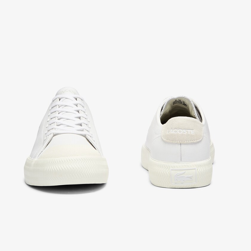 Tenis Lacoste Masculino Branco Cinzentas Gripshot Leather EH7-62366N0