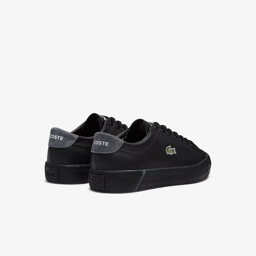 Tenis Lacoste Masculino Pretas Gripshot Tumbled Leather NY9-14301V9