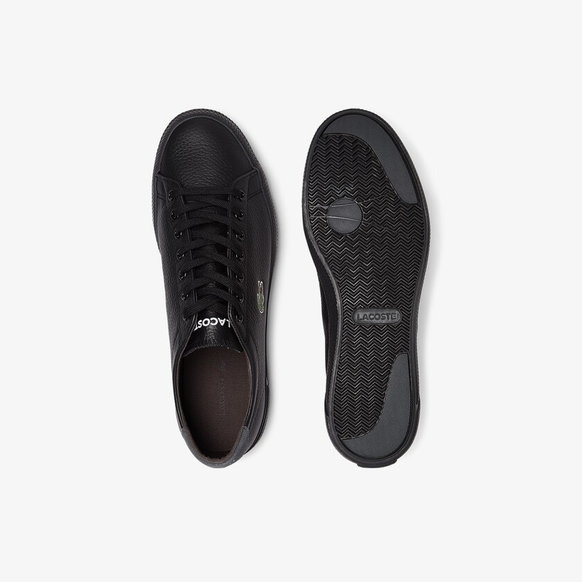 Tenis Lacoste Masculino Pretas Gripshot Tumbled Leather NY9-14301V9