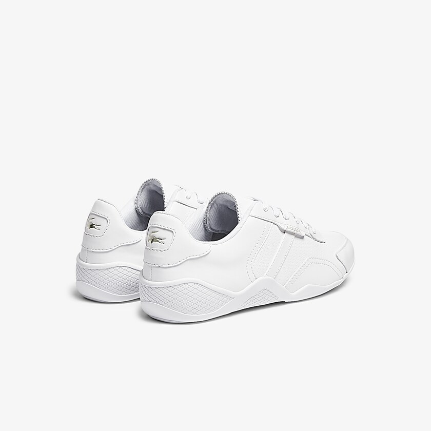 Tenis Lacoste Feminino Branco Hapona Leather and Synthetic CC4-20472Q5