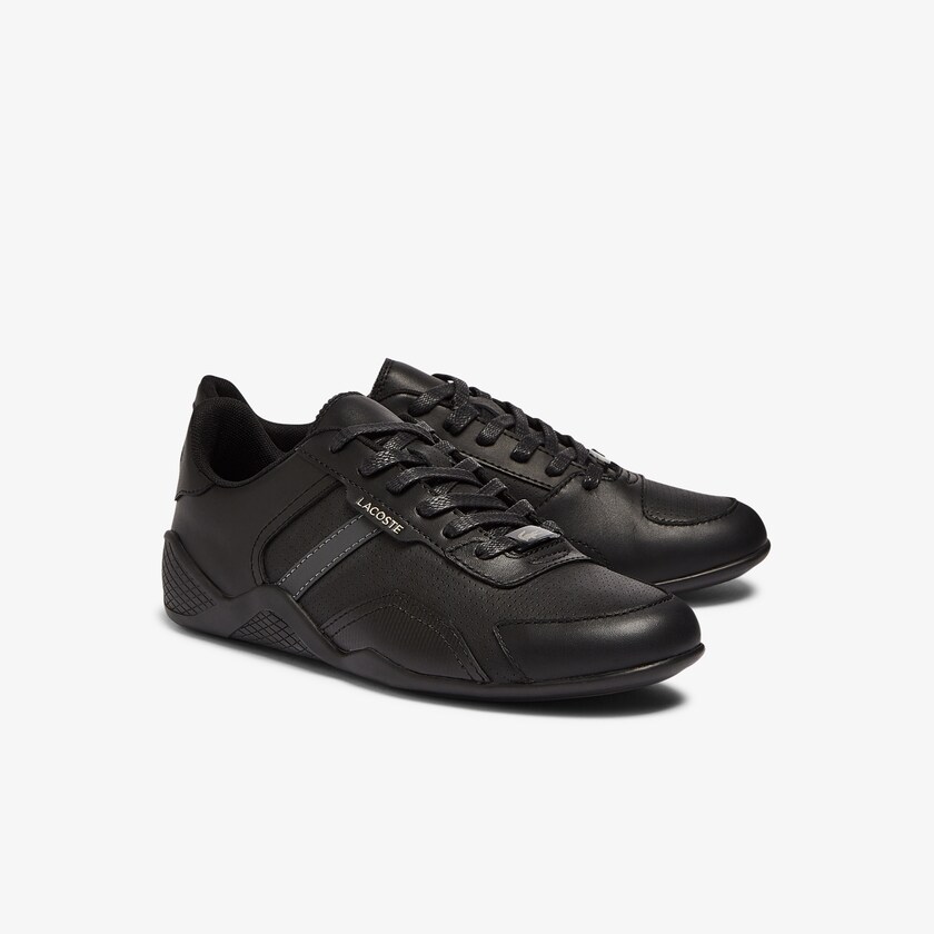 Tenis Lacoste Feminino Pretas Hapona Leather and Synthetic XO4-29912I8