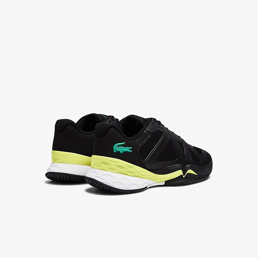 Tenis Lacoste Masculino Pretas Luz Amarelas LC Scale II Textile ZZ3-65096H7