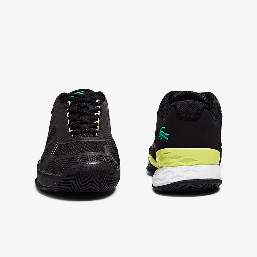 Tenis Lacoste Masculino Pretas Luz Amarelas LC Scale II Textile ZZ3-65096H7