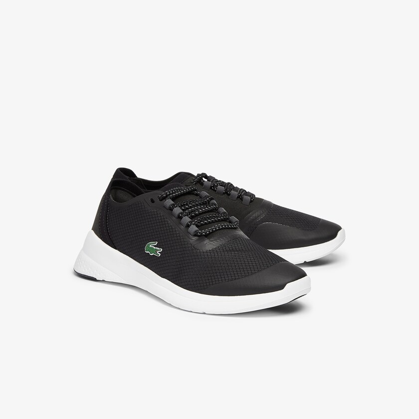 Tenis Lacoste Feminino Pretas Branco LT Fit Synthetic and Textile TL9-75817F5