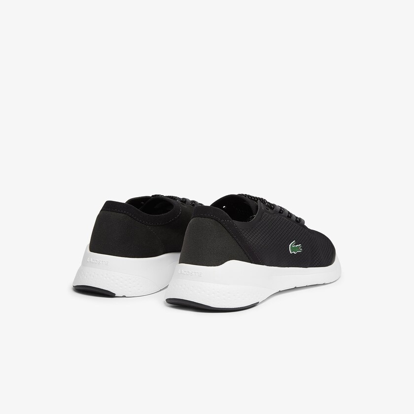 Tenis Lacoste Feminino Pretas Branco LT Fit Synthetic and Textile TL9-75817F5