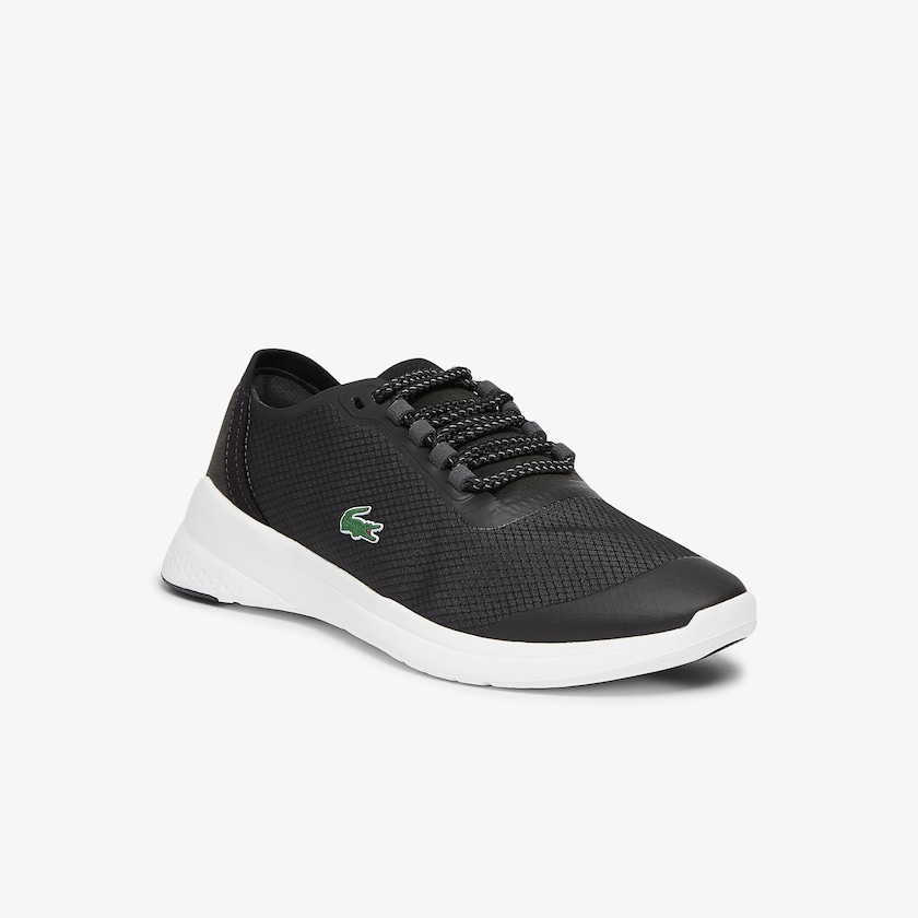 Tenis Lacoste Feminino Pretas Branco LT Fit Synthetic and Textile TL9-75817F5