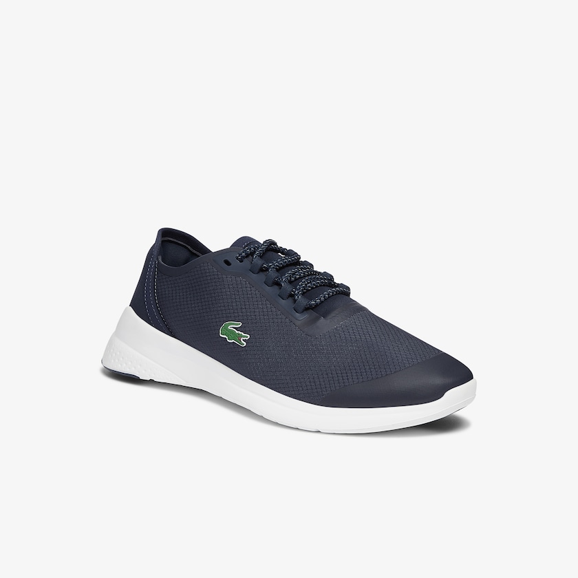Tenis Lacoste Masculino Azul Marinho Branco LT Fit Textile ZN1-08410L7