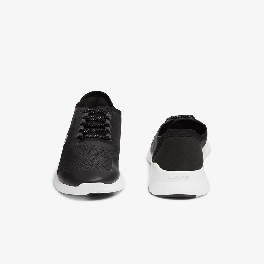 Tenis Lacoste Masculino Pretas Branco LT Fit Textile CS7-81658H7