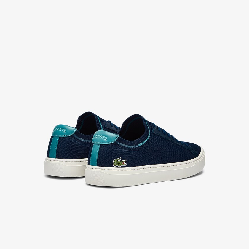 Tenis Lacoste Masculino Azul Marinho La Piquée Textile Knit GW9-95269V2