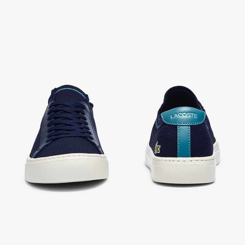 Tenis Lacoste Masculino Azul Marinho La Piquée Textile Knit GW9-95269V2
