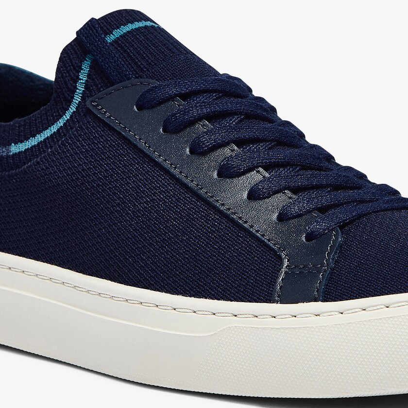 Tenis Lacoste Masculino Azul Marinho La Piquée Textile Knit GW9-95269V2