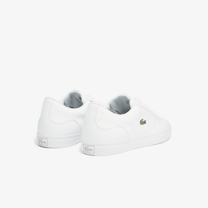 Tenis Lacoste Feminino Branco Lerond BL Leather and Synthetic HJ6-70517N4