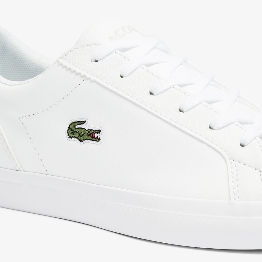 Tenis Lacoste Feminino Branco Lerond BL Leather and Synthetic HJ6-70517N4