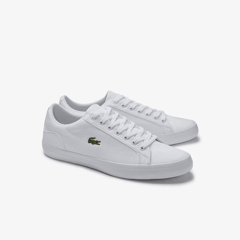 Tenis Lacoste Masculino Branco Lerond Canvas DL5-62446N6