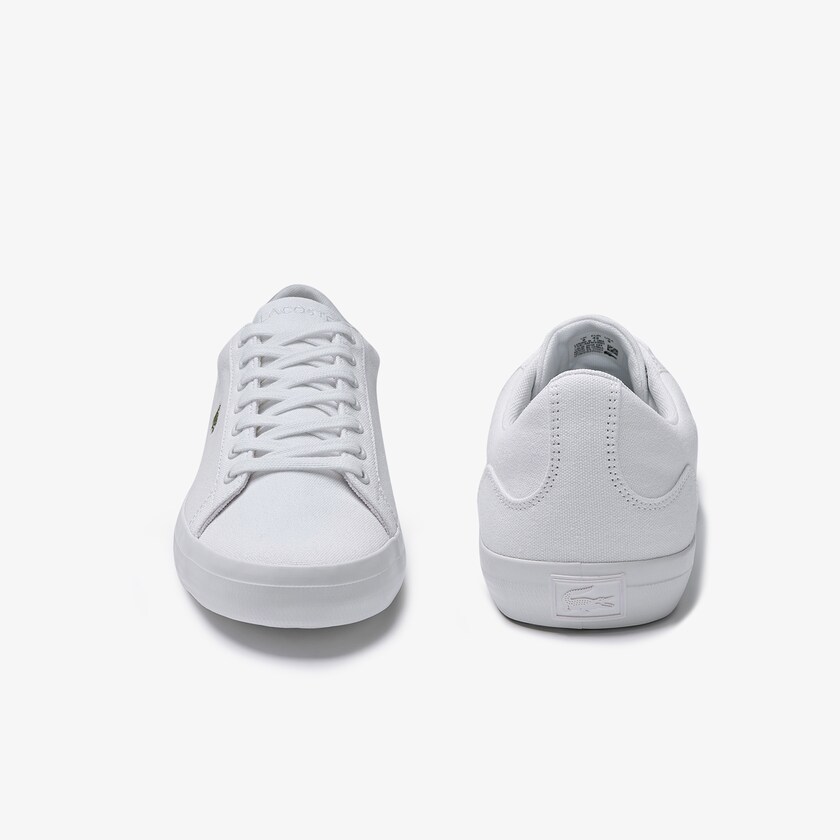 Tenis Lacoste Masculino Branco Lerond Canvas DL5-62446N6