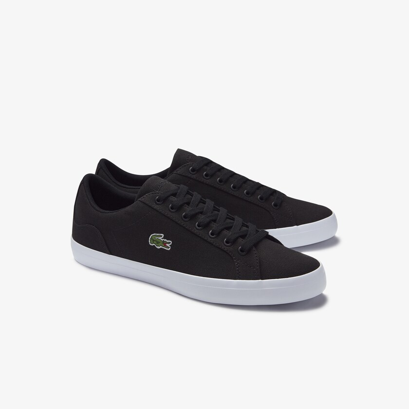 Tenis Lacoste Masculino Pretas Lerond Canvas DJ9-58155R7