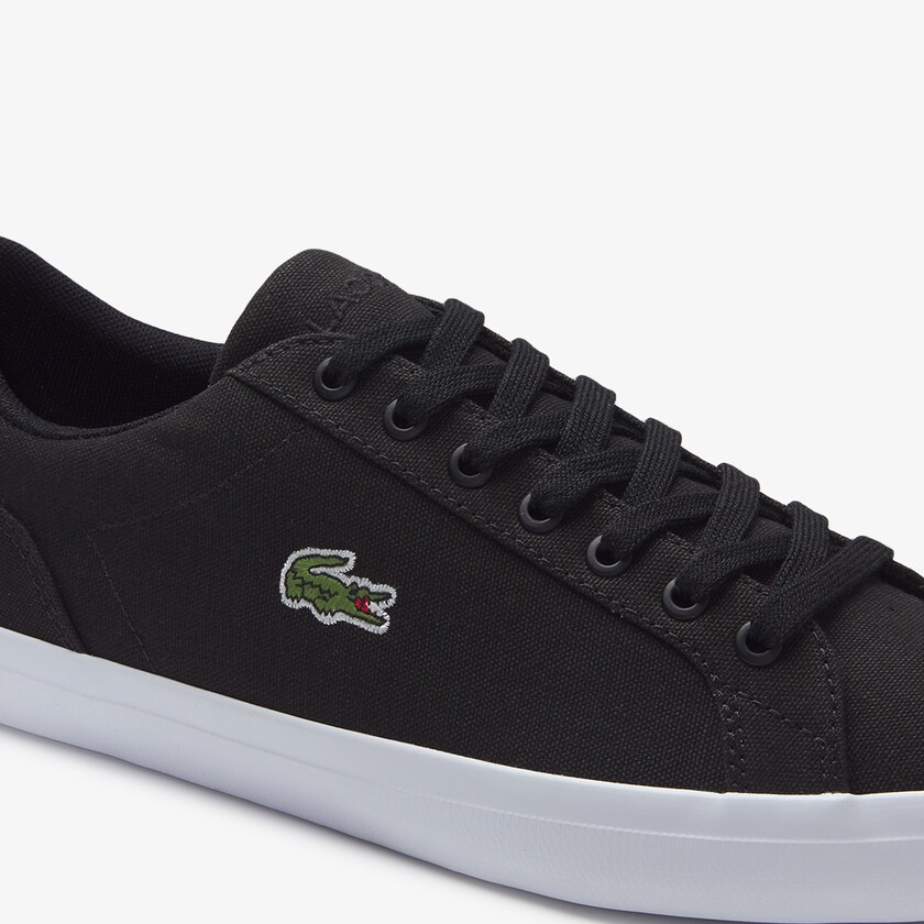Tenis Lacoste Masculino Pretas Lerond Canvas DJ9-58155R7