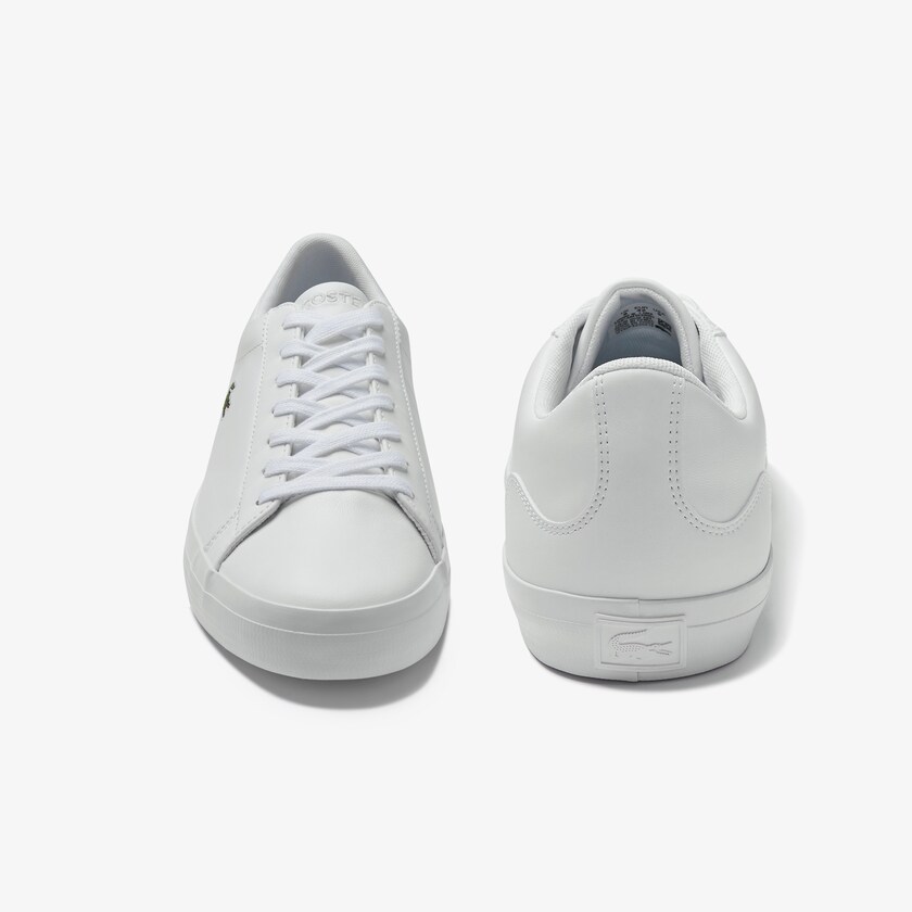 Tenis Lacoste Masculino Branco Lerond Leather VW4-03130Y3