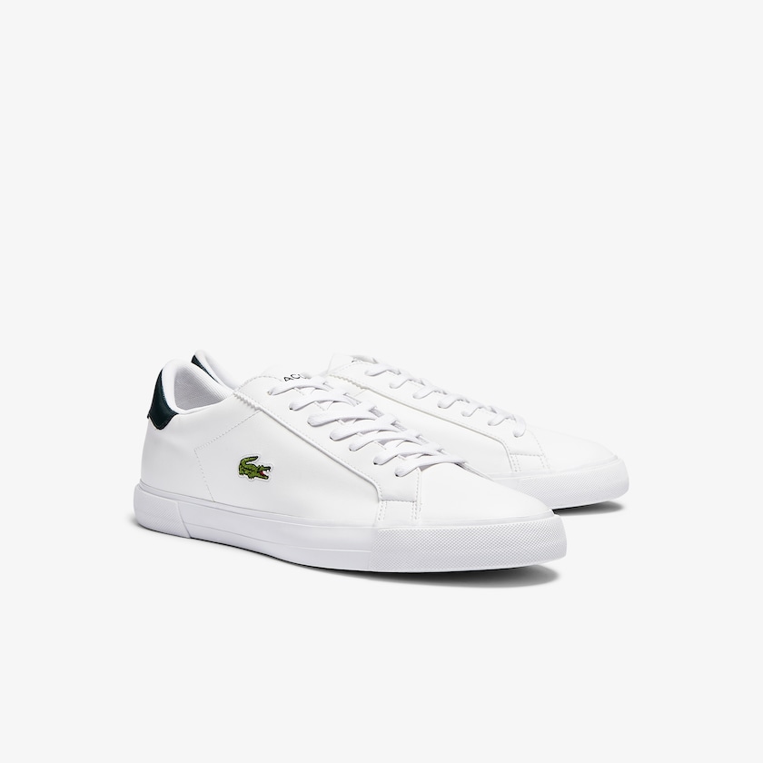 Tenis Lacoste Masculino Branco Lerond Plus Leather OF9-77037U4
