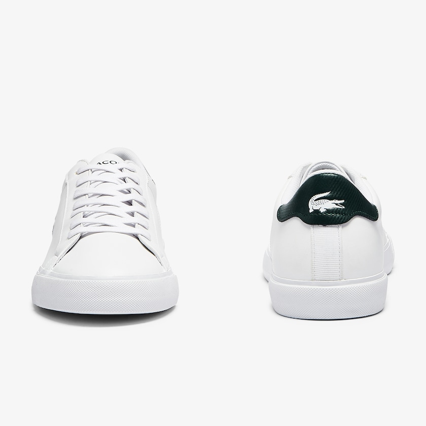 Tenis Lacoste Masculino Branco Lerond Plus Leather OF9-77037U4