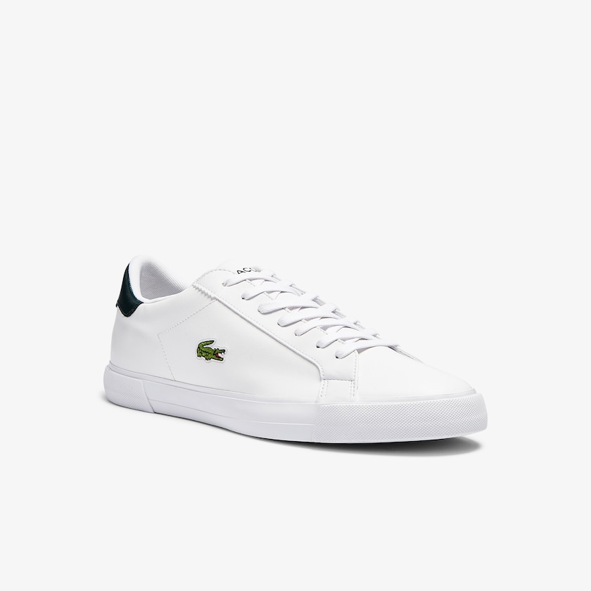 Tenis Lacoste Masculino Branco Lerond Plus Leather OF9-77037U4