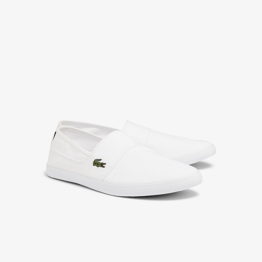 Tenis Lacoste Masculino Branco Marice Canvas Slip-ons ZY7-57115X1