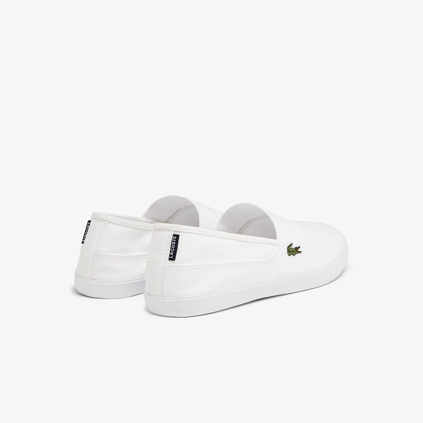Tenis Lacoste Masculino Branco Marice Canvas Slip-ons ZY7-57115X1