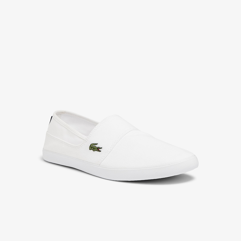 Tenis Lacoste Masculino Branco Marice Canvas Slip-ons ZY7-57115X1